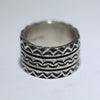 Coin Silver Ring by Quaid Shorty 10.5