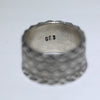 Coin Silver Ring by Quaid Shorty 10.5