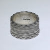 Coin Silver Ring by Quaid Shorty 10.5