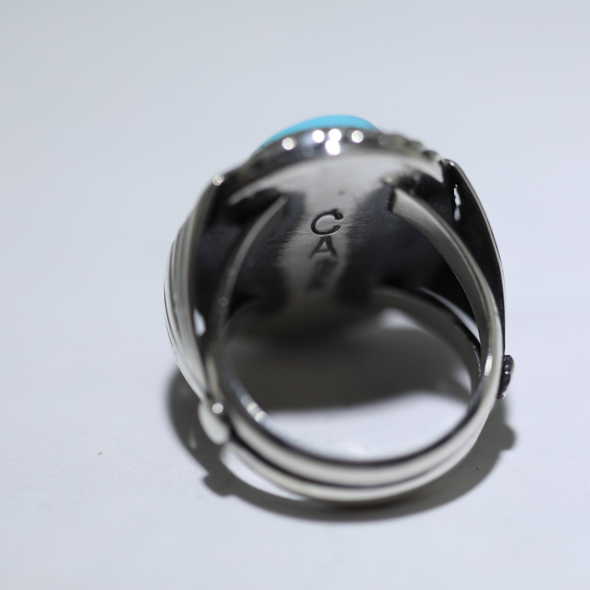 指輪・リング Sleeping Beauty Arizona Sleeping Beauty Ring by Navajo-5 – Gallup Trading