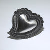 Heart Silver Ring by Navajo 7