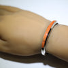 Inlay Bracelet by Wayne Muskett 5-1/4