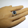 Inlay Ring by Zuni -10