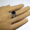 Onyx Ring by Navajo-9.5
