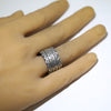 Coin Silver Ring by Quaid Shorty 10.5