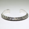 Silver Bracelet by Lyle Secatero 5-3/4"
