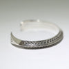 Silver Bracelet by Lyle Secatero 5-3/4"