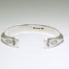 Silver Bracelet by Lyle Secatero 5-3/4"
