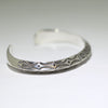 Silver Bracelet by Lyle Secatero 5-3/4"