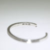 Silver Bracelet by Lyle Secatero 5-1/2"