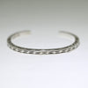 Silver Bracelet by Lyle Secatero 5-1/2"
