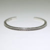 Silver Bracelet by Lyle Secatero 6"