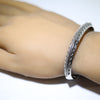 Silver Bracelet by Lyle Secatero 6"