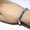 Silver Bracelet by Lyle Secatero 5-3/4"