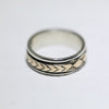14k & Silver Ring by Bruce Morgan