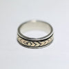 14k & Silver Ring by Bruce Morgan