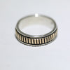 14K & Silver Ring by Bruce Morgan