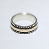 14K & Silver Ring by Bruce Morgan