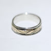 14K & Silver Ring by Bruce Morgan