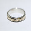 14K & Silver Ring by Bruce Morgan