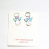 Inlay Earrings by Zuni