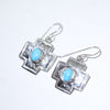 Turquoise Earrings by Navajo