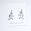 Kokopeli Earrings by Navajo