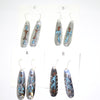 Inlay earring by Navajo