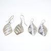 Silver Earrings by Navajo