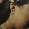 Kokopeli Earrings by Navajo