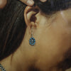 Cluster earring by Navajo