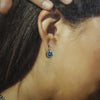 Cluster earring by Zuni