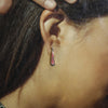 Inlay Earrings by Navajo