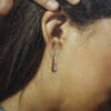 Inlay Earrings by Navajo
