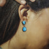 Turquoise Earrings by Reva Goodluck