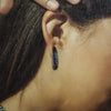 Inlay earring by Navajo