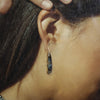 Inlay earring by Navajo