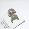 Silver Earrings by Navajo