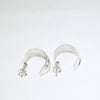 Silver Earrings by Navajo