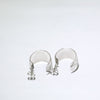 Silver Earrings by Navajo