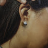 Silver Earrings by Navajo