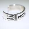 Silver Bracelet by Kenny Redhorse 5-1/2"
