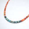 Spiney oyster Necklace by Navajo