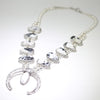 White Buffalo Necklace by Karlene Goodluck