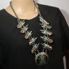 1960s Waterbird Inlay Necklace