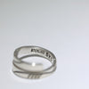 Silver Ring by Steve Yellowhorse-7.5