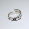 Silver Ring by Steve Yellowhorse-7.5