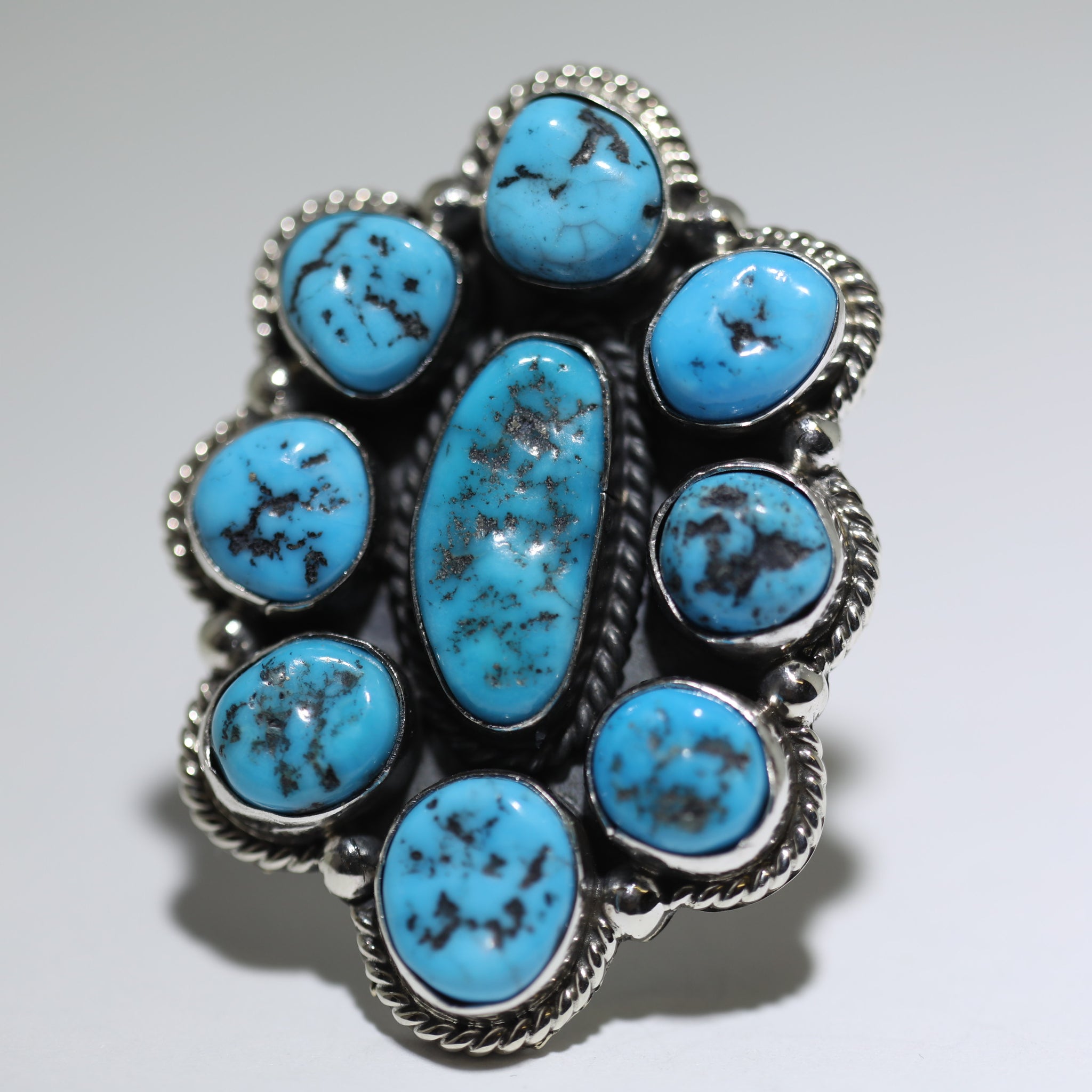 Sleeping Beauty Ring by Navajo-7 – Gallup Trading