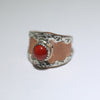 Coral Ring by Navajo-7.5