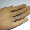 Silver Ring by Steve Yellowhorse-7.5